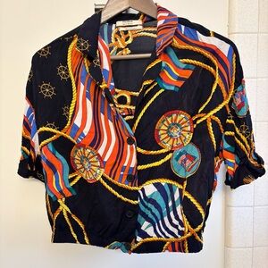 Pull&Bear Nautical Blouse